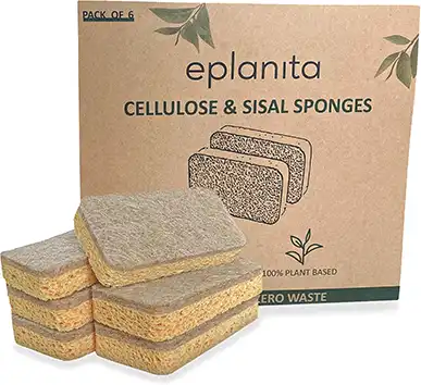 Esponjas naturales a base de plantas
