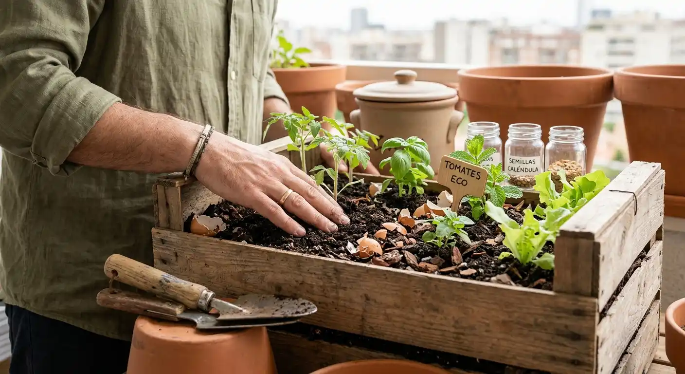 Huerto urbano zero waste