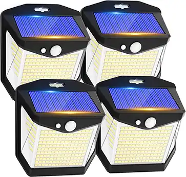 foco solar con sensor de movimiento