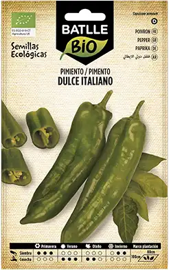 pimientos ecológicos